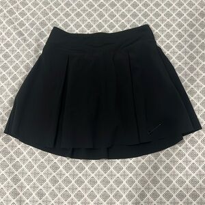 nike black tennis skirt